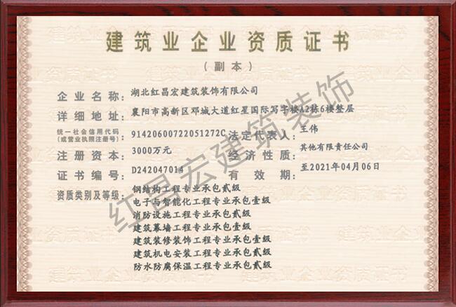 榮譽(yù)資質(zhì)